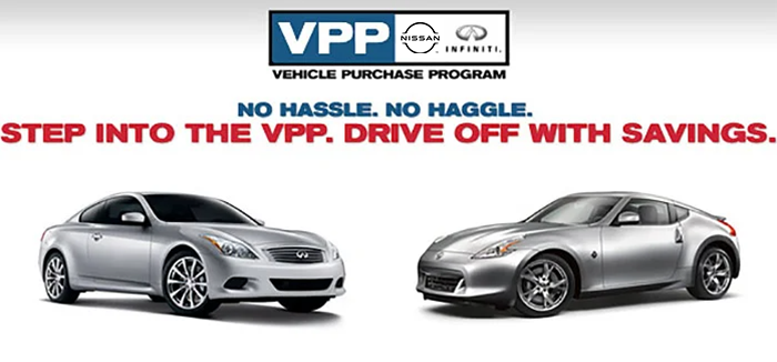 Nissan VPP Discount Program
