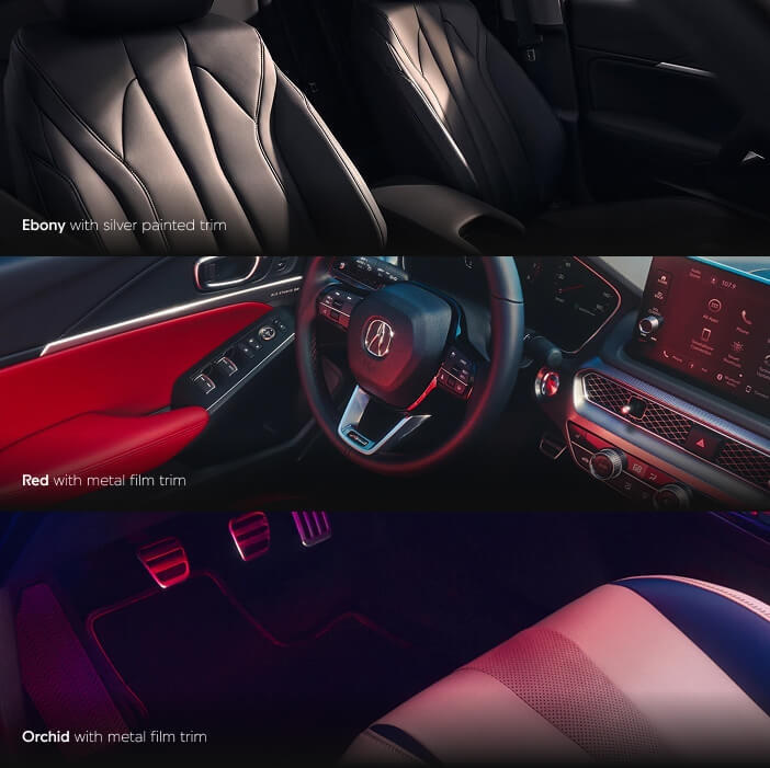What Are the Available Interior Colors of the Acura Integra?
