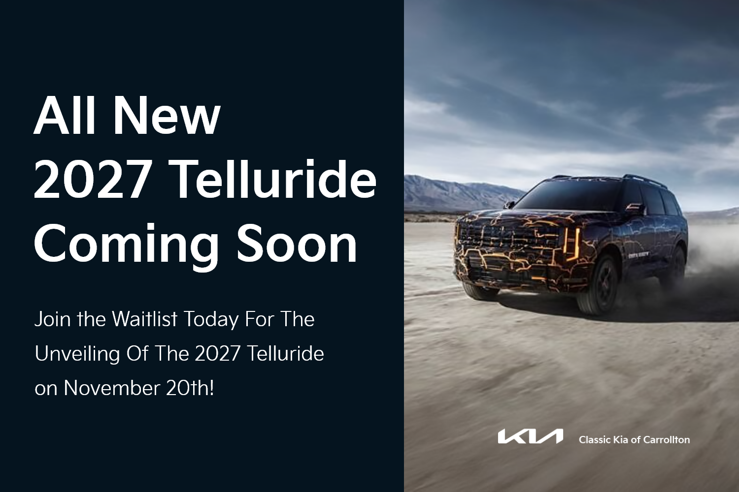2027 Telluride Unveil