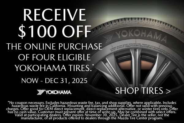 100 $ de descuento en neumáticos Yokohama