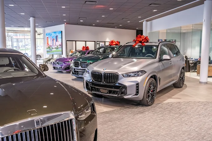 Interior shot of BMW of Akron