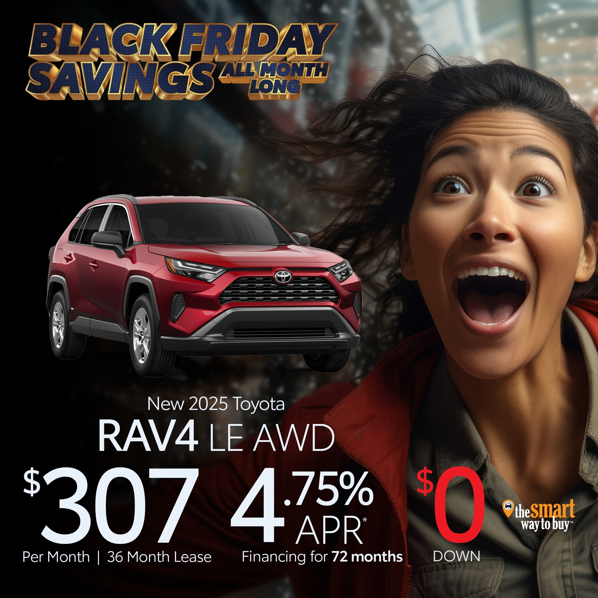 2025 Toyota RAV4 LE AWD