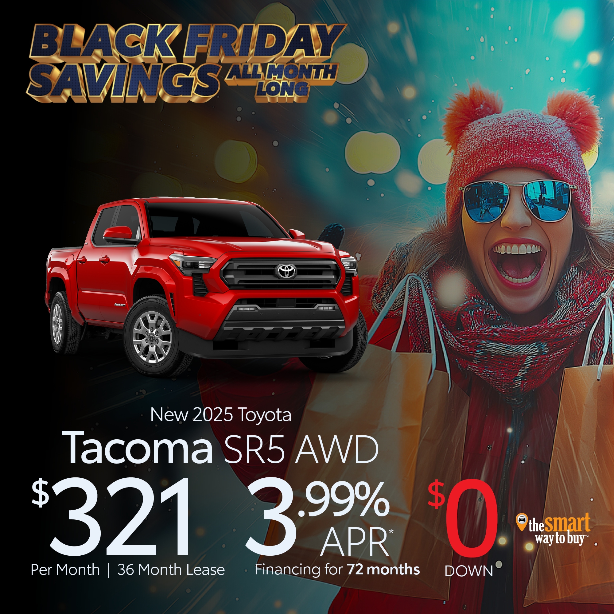 2025 Toyota Tacoma SR5 AWD