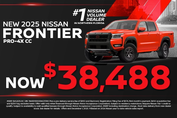 2025 Frontier Buy Special