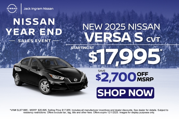 2025 Nissan Versa Special