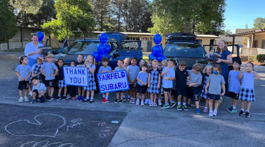 Fairfield Subaru supporting local students