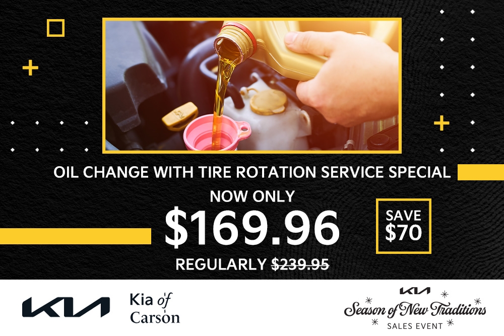 Oil Change with Tire Rotation 