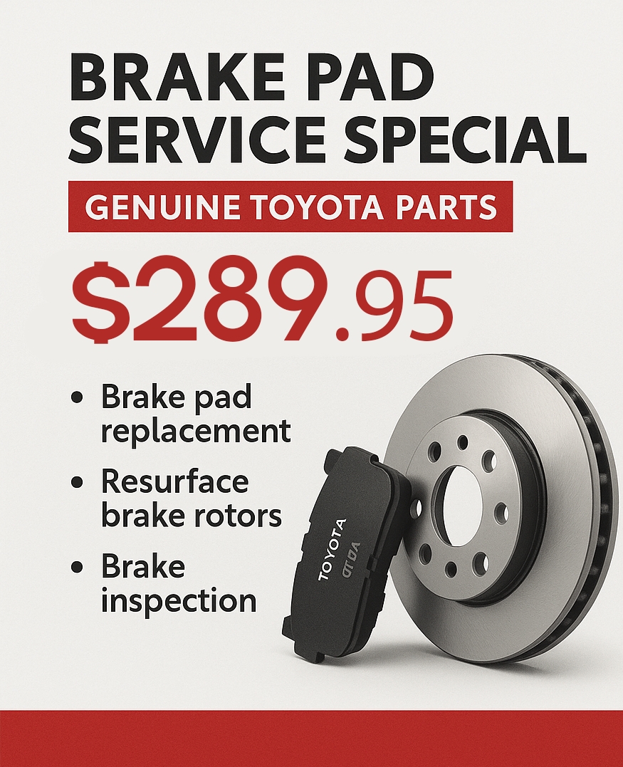 Brake Pad Service Special