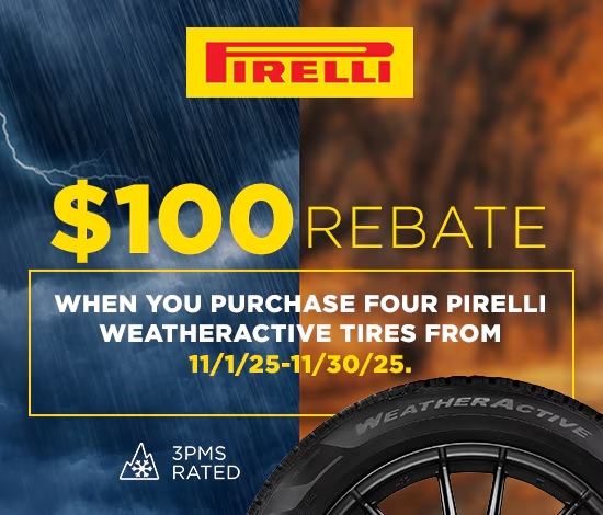 Pirelli Tire Rebate