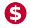 Dollar bonus icon