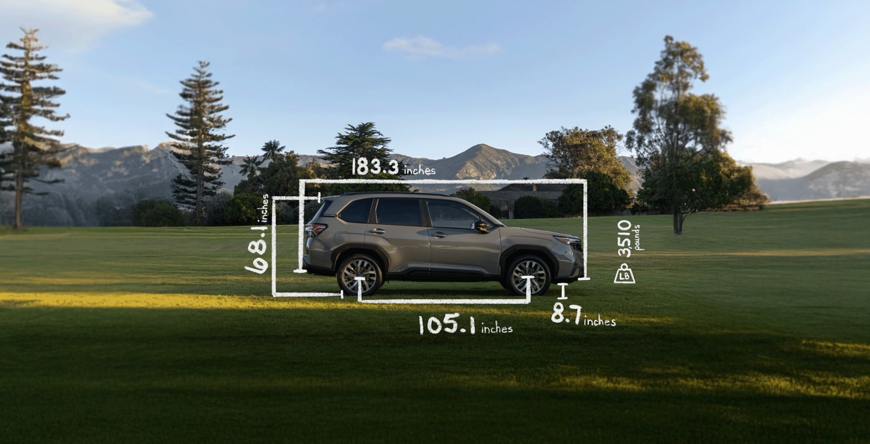 2025 Subaru Forester Dimensions