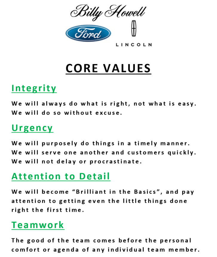 Billy Howell Ford Cumming GA