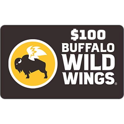 $100 Buffalo Wild Wings Gift Card
