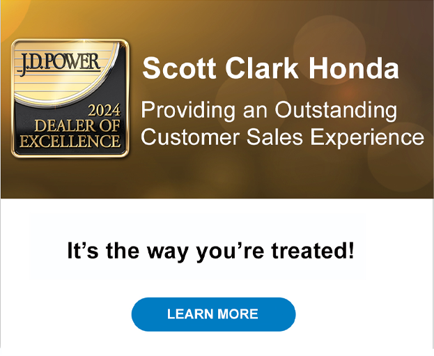 Scott Clark Honda JD Power Award