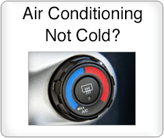 Air Conditioning Not Cold?