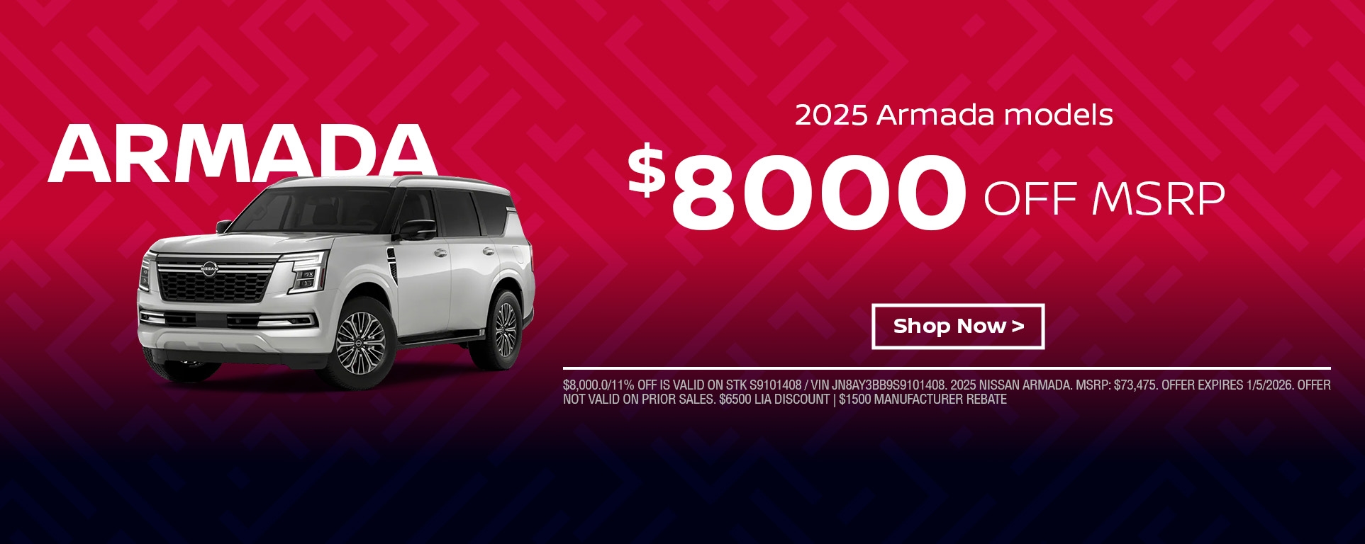 armada purchase special