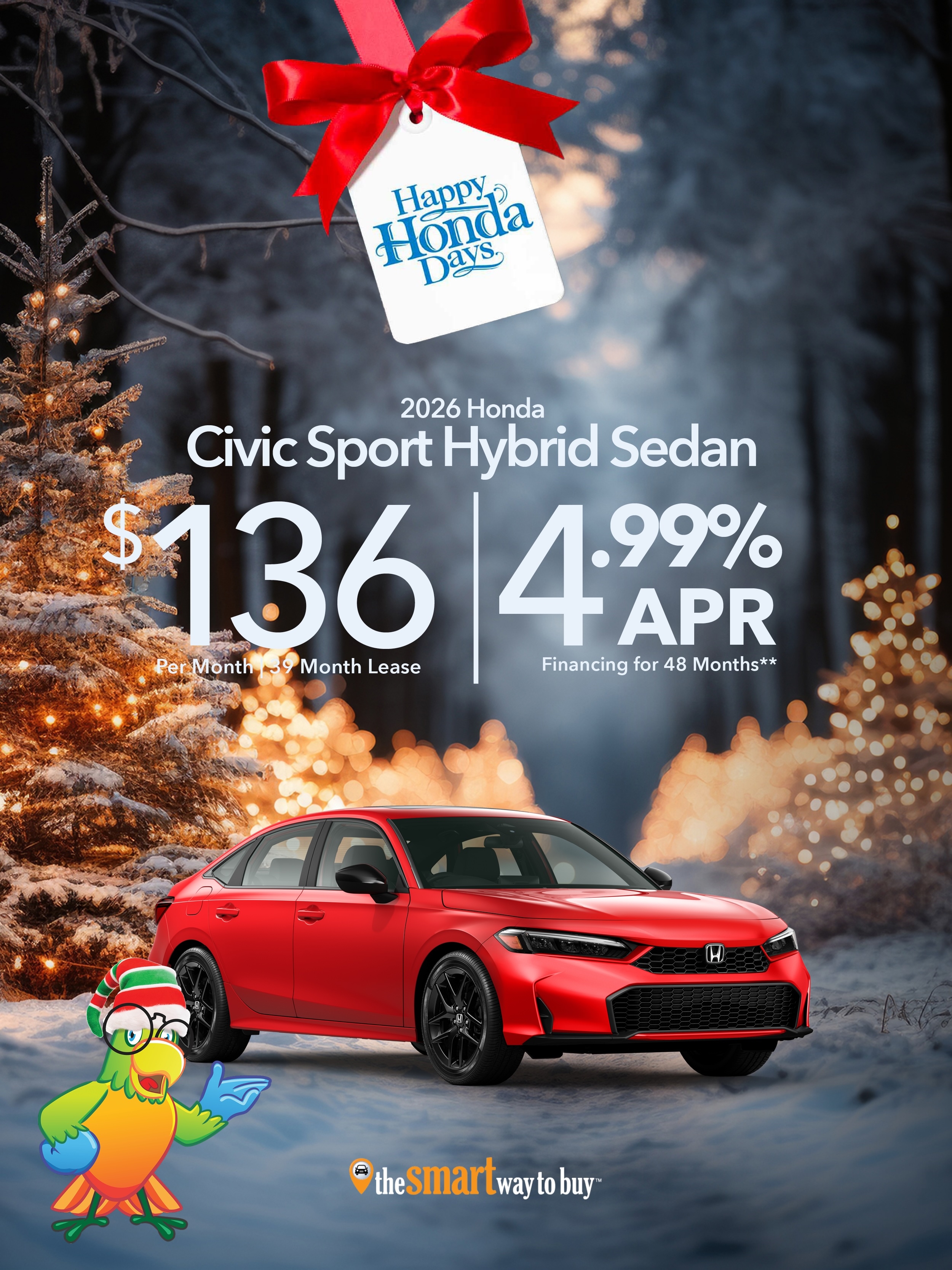 2026 Civic Sport Hybrid Sedan
