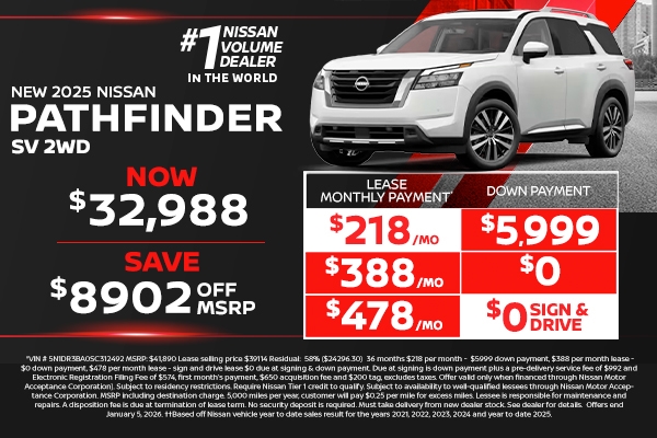 2025 Pathfinder S Special