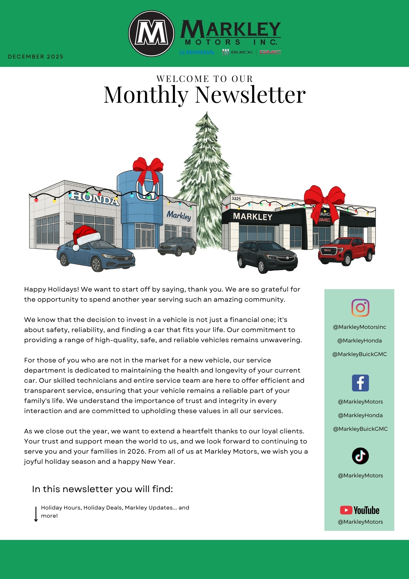 Newsletter Page 1