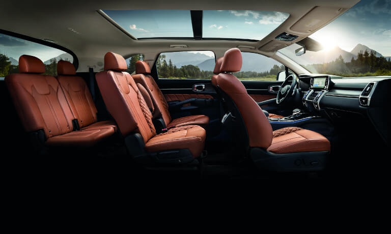 2026 Kia Sorento Interior Seating Side View