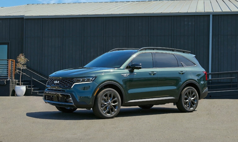 2026 Kia Sorento Exterior Parked By Building