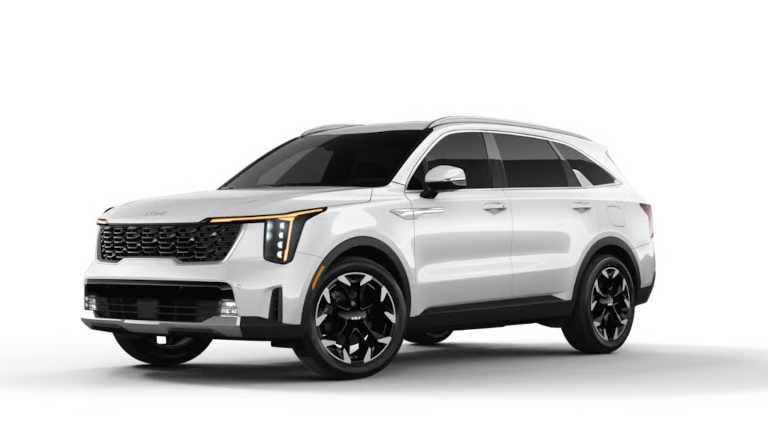 2026 Kia Sorento EX Exterior - Glacial White Pearl