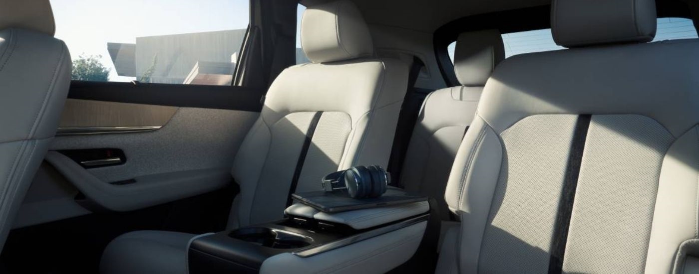 Rear seating in a 2026 Mazda CX-90 