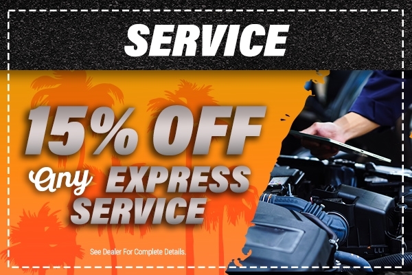 15% off Express Service