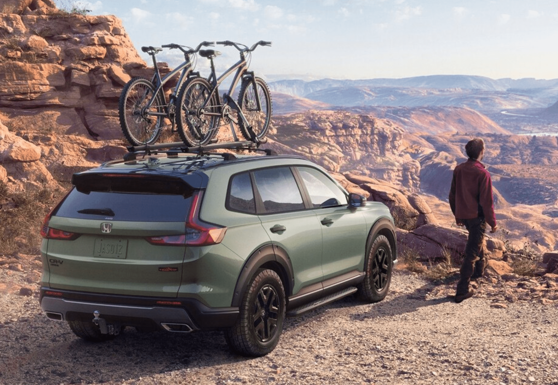 2026 Honda CR-V driving on the road