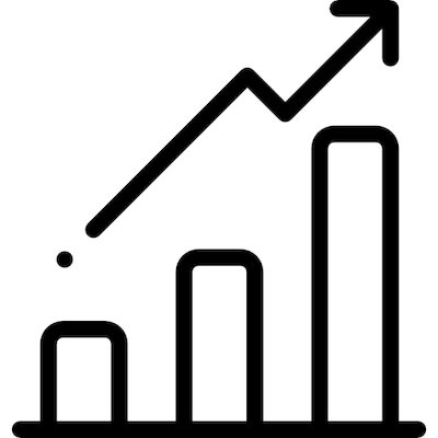 Financial growth chart
