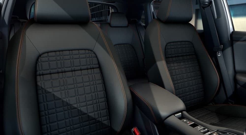 The black interior in a 2026 Honda HR-V.