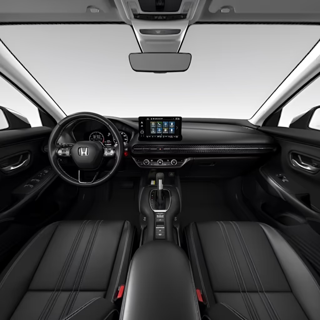 2026 Honda HR-V EX-L Black Leather interior view