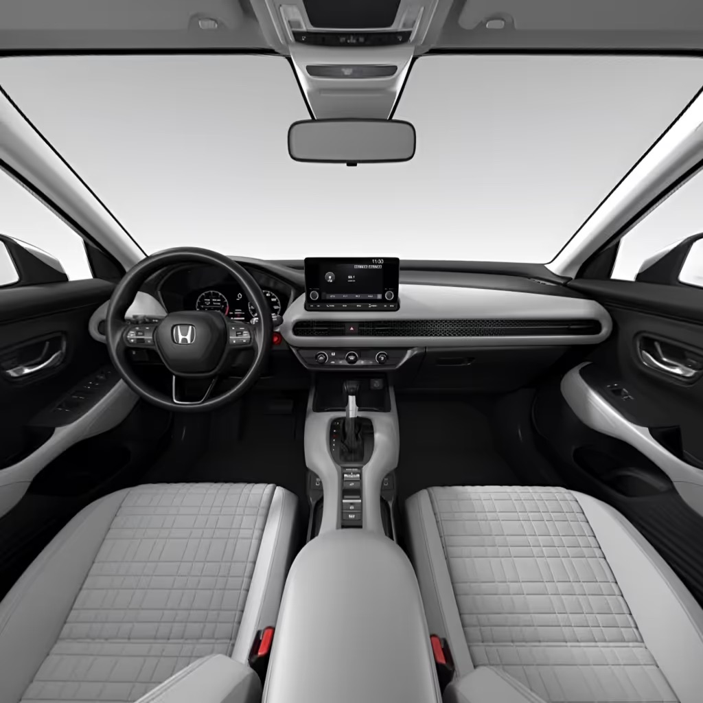 2026 Honda HR-V LX Gray Cloth interior view