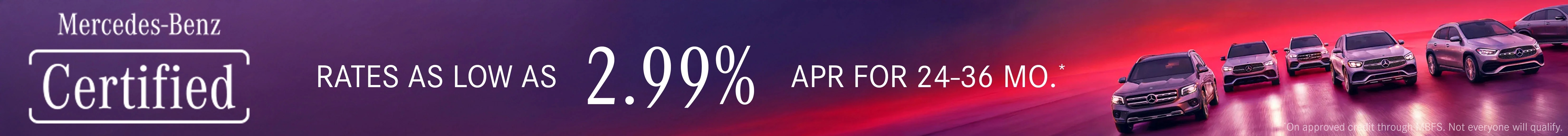 Mercedes-Benz Certified Pre-Owned Special Offers