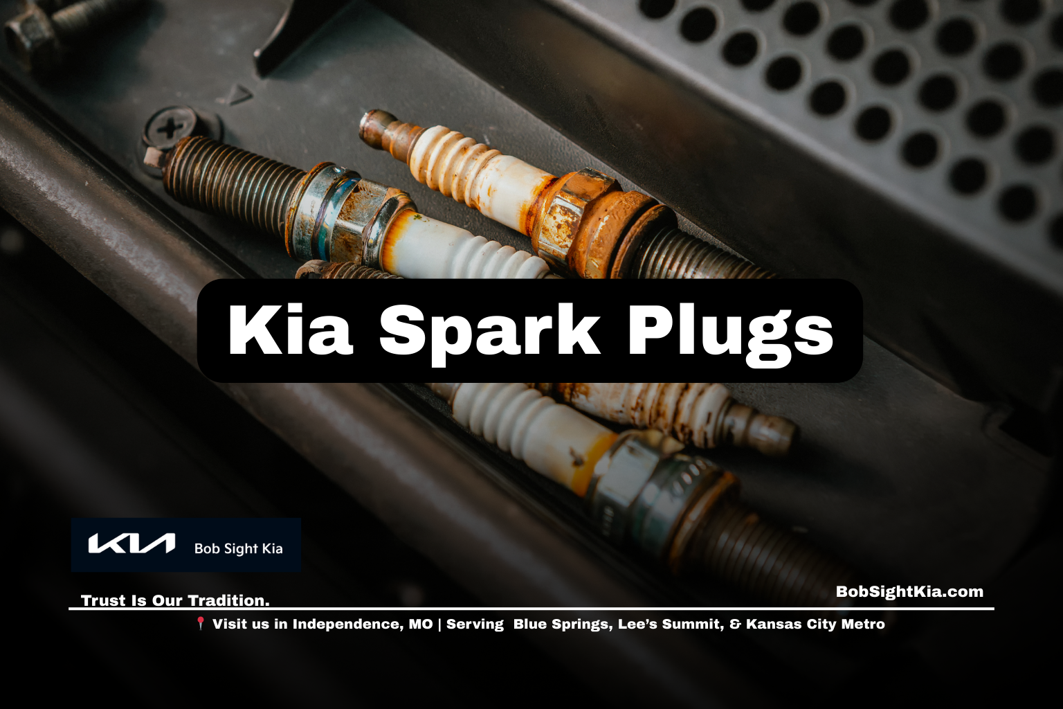 Kia spark plug replacement service for Kansas City Metro drivers at Bob Sight Kia in Independence Missouri