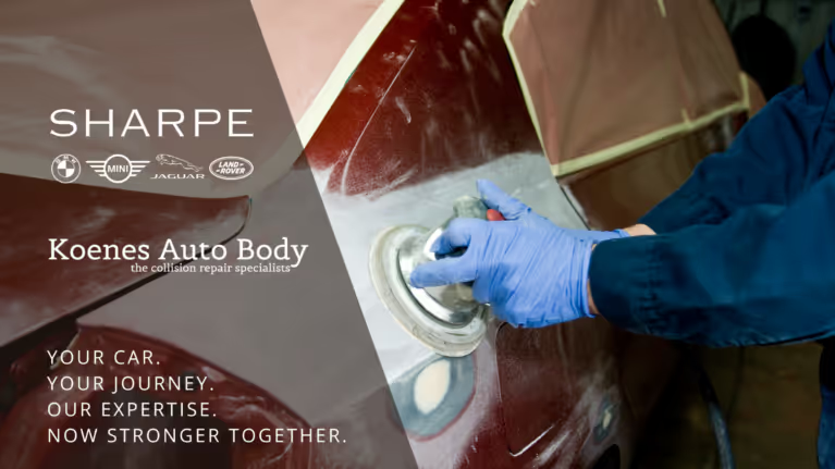 SHARPE Cars & Koenes Auto Body Partnership