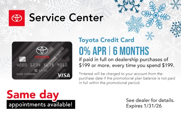 Toyota Credit Card