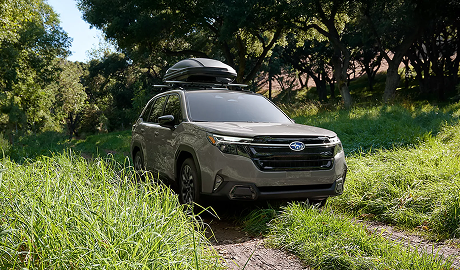 Subaru Forester demonstrating all-wheel drive capability