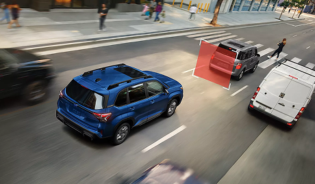 Pre-Collision Braking system demonstration