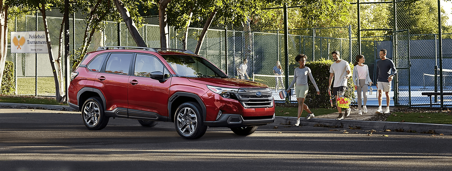 2026 Subaru Forester rear quarter view