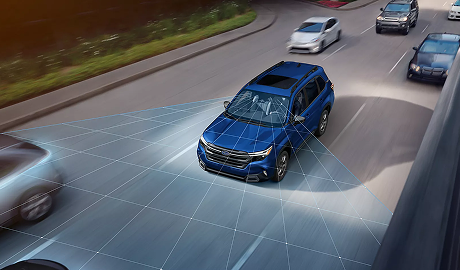 Subaru EyeSight Driver Assist Technology sensors