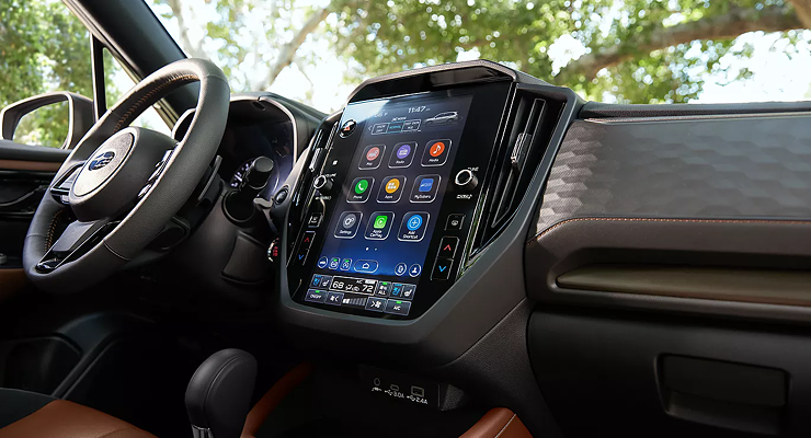 Subaru Multimedia System 11.6-inch touchscreen display