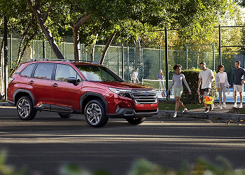 2026 Subaru Forester rear quarter view