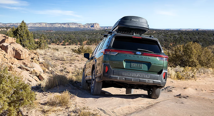 Subaru Outback ground clearance and X-MODE