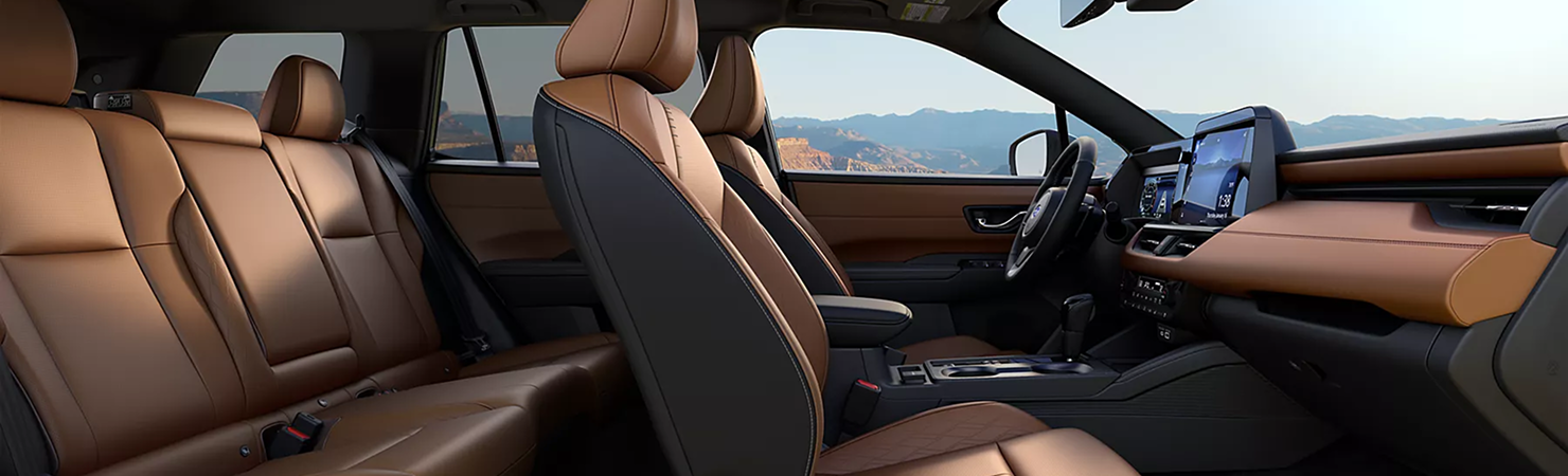 2026 Subaru Outback spacious interior dashboard and cabin