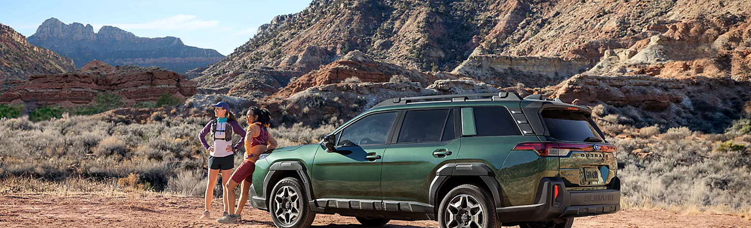 2026 Subaru Outback exterior front three-quarter view