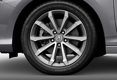 17-in Silver w/Machine-Finish