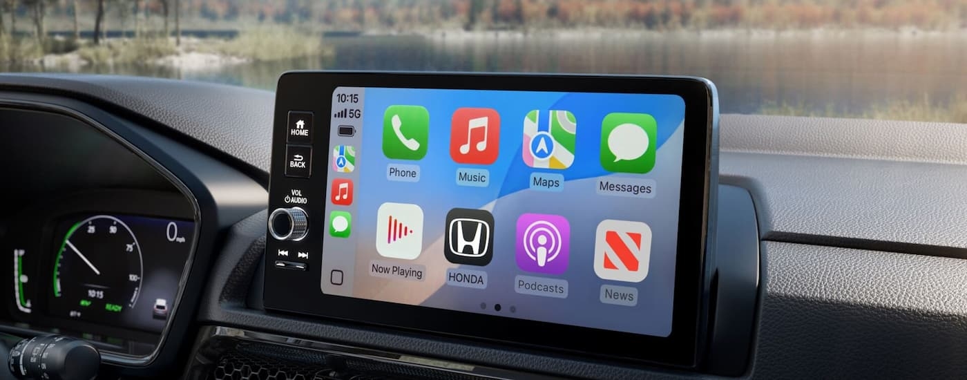 Infotainment screen in a 2026 Honda CR-V