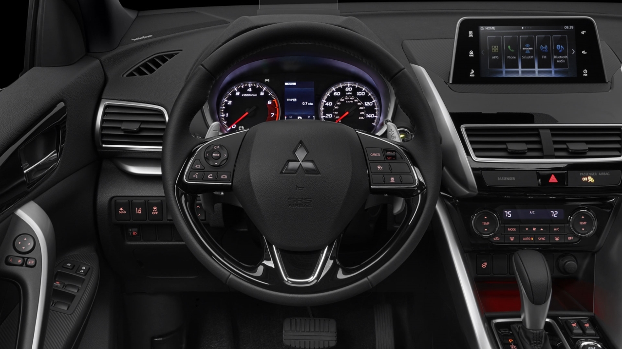 Mitsubishi vehicle interior