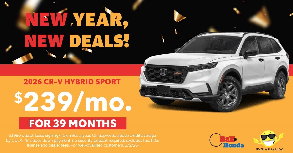 New 2026 CR-V HYBRID SPORT